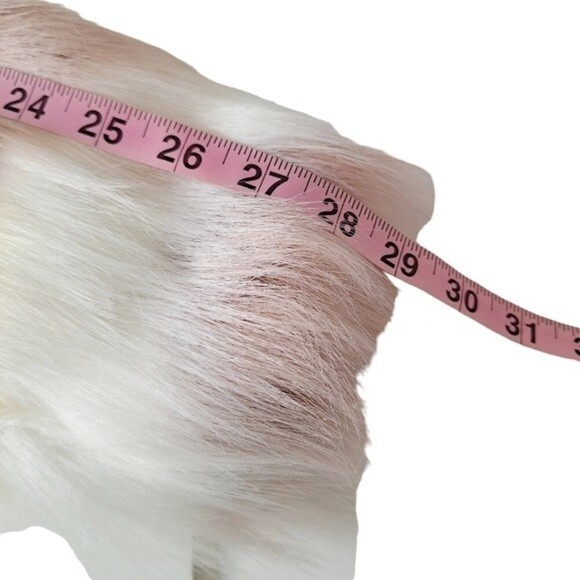 By The Way. Extra Small Shiloh Ivory Multicolored Faux Fur Jacket - Picture 9 of 12